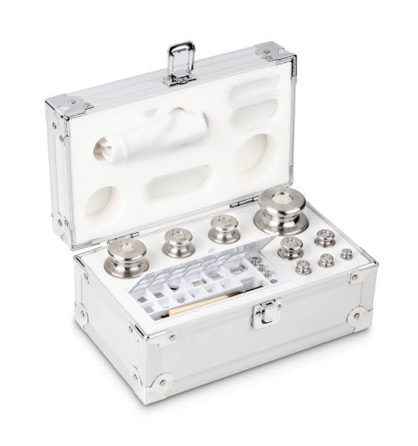 KERN 333-066 - Set di pesi OIML F2, valigetta in alluminio, valore nominale 0,001-1000 g